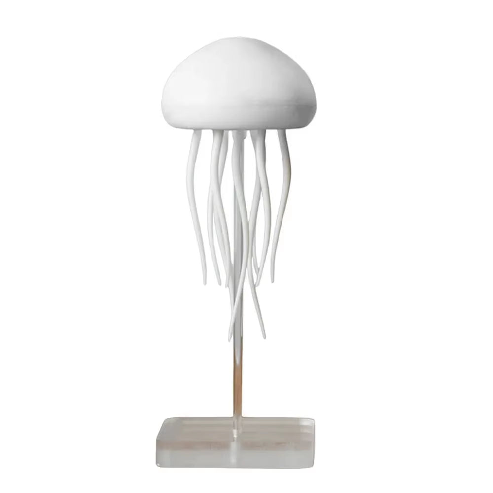 Cute Jellyfish LED Night Light – Rechargeable, Voice-Controlled Dancing Legs, RGB Bedside Lamp, Bluetooth Speaker & Humidifie